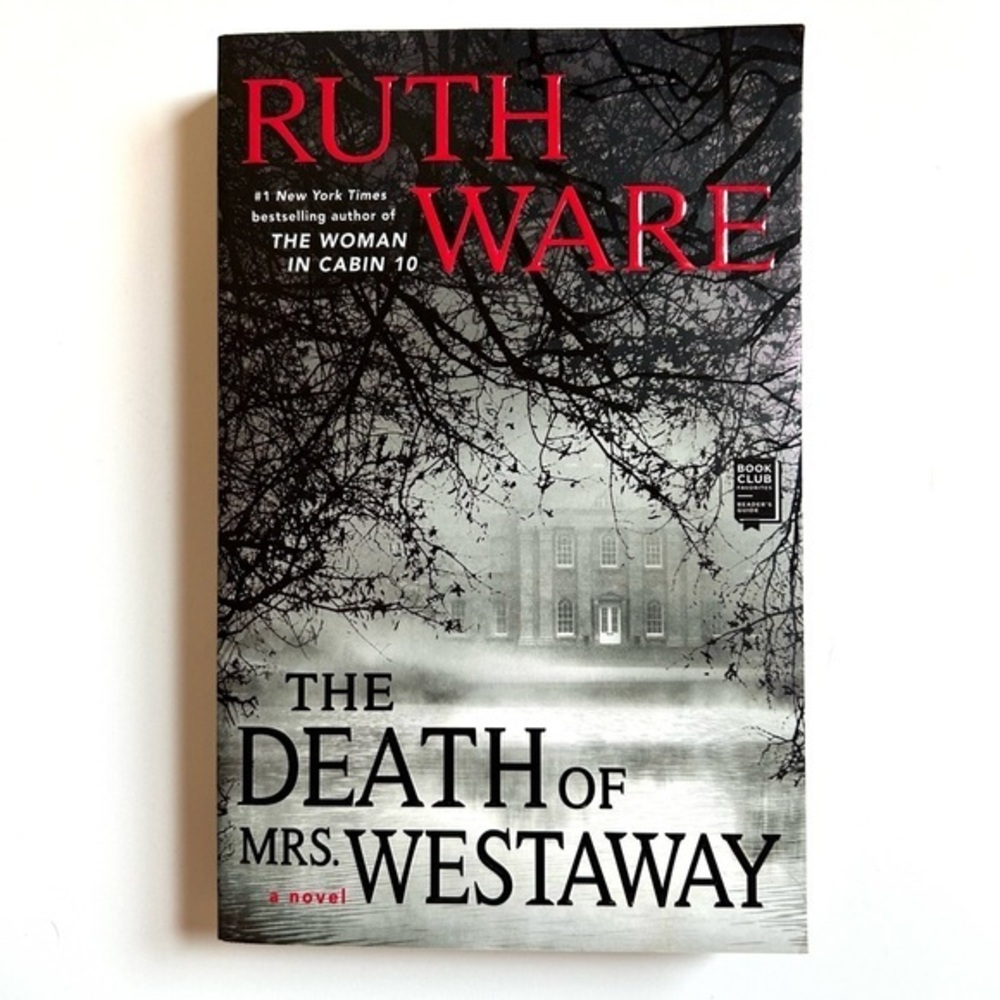 3 For $13! THE DEATH OF MRS. WESTAWAY a Novel by Ruth Ware Paperback Book
